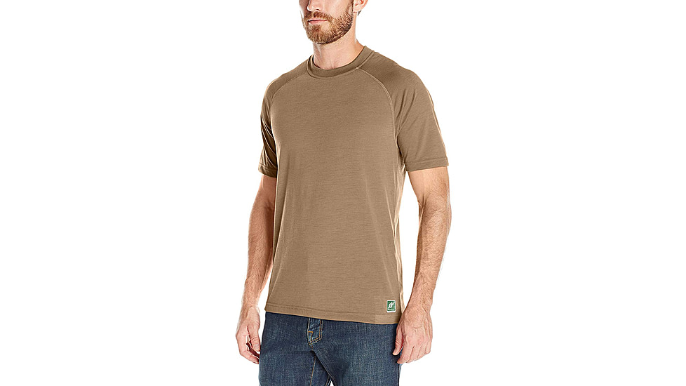 TRU-SPEC Jersey T-Shirt - Mens, Coyote, Medium, Regular, 4286004