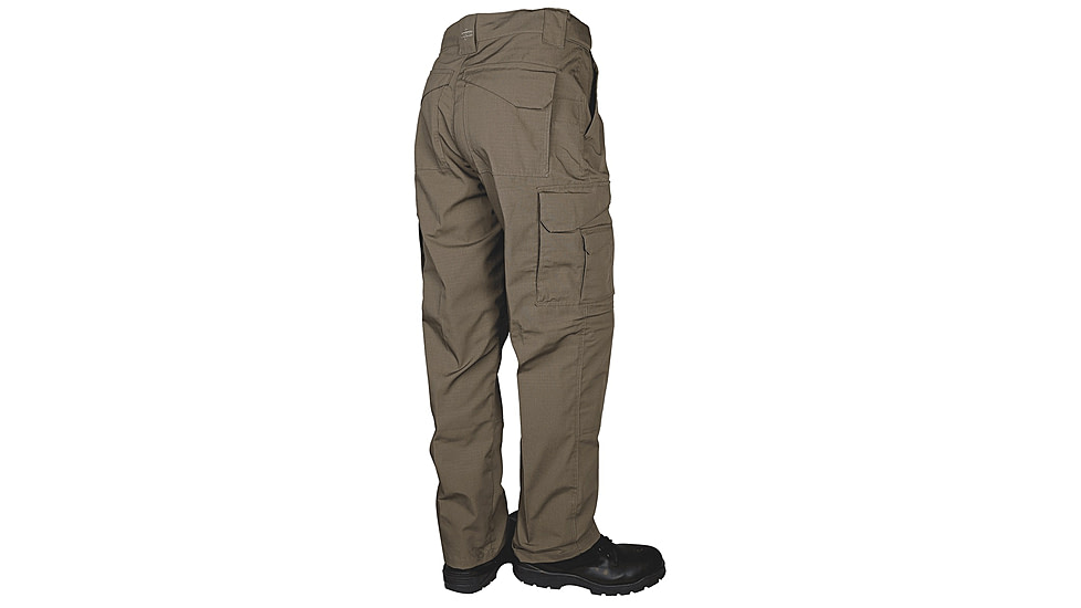 Tru-Spec Men's Original Tactical Pants 6.5oz. 65/35 Polyester/Cotton Rip-Stop, 24-7 Series, Earth, 32 1122004