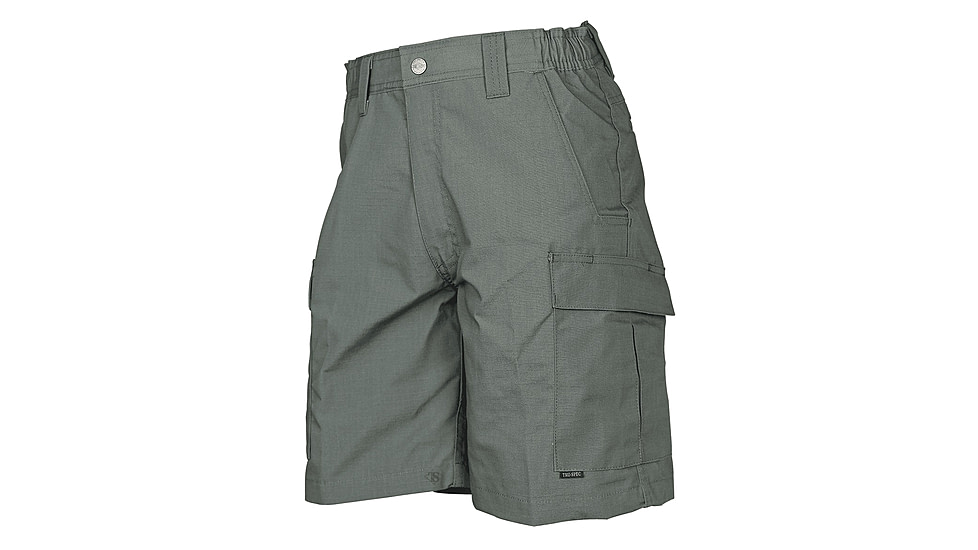 Tru-Spec Men's TRU Simple Tactical Shorts, Polyester/Cotton Rip-Stop w/ Cargo Pockets, Olive Drab, 32 4278004