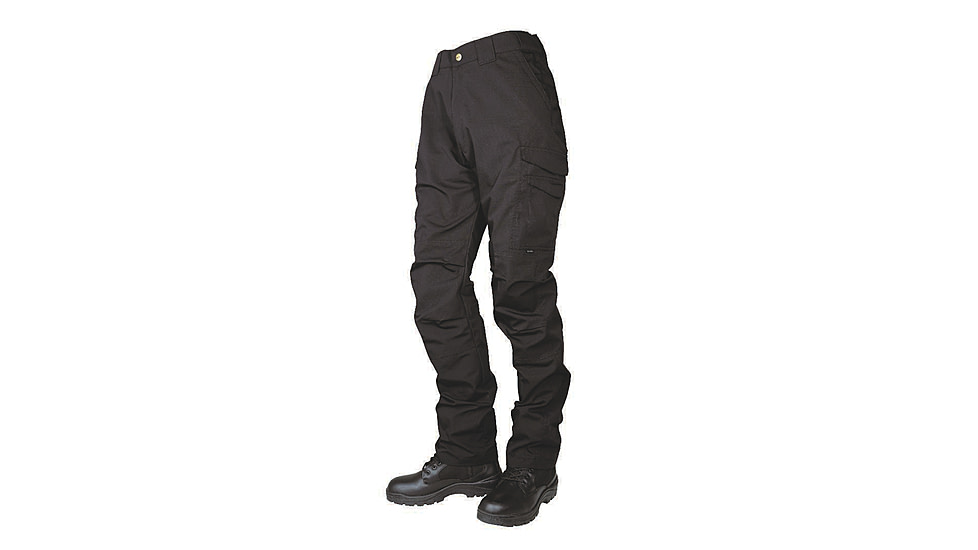 Tru-Spec Mens Guardian Tac Pants, Polyester/Cotton Rip-Stop, 24-7 Series, Black, 32, 1462024