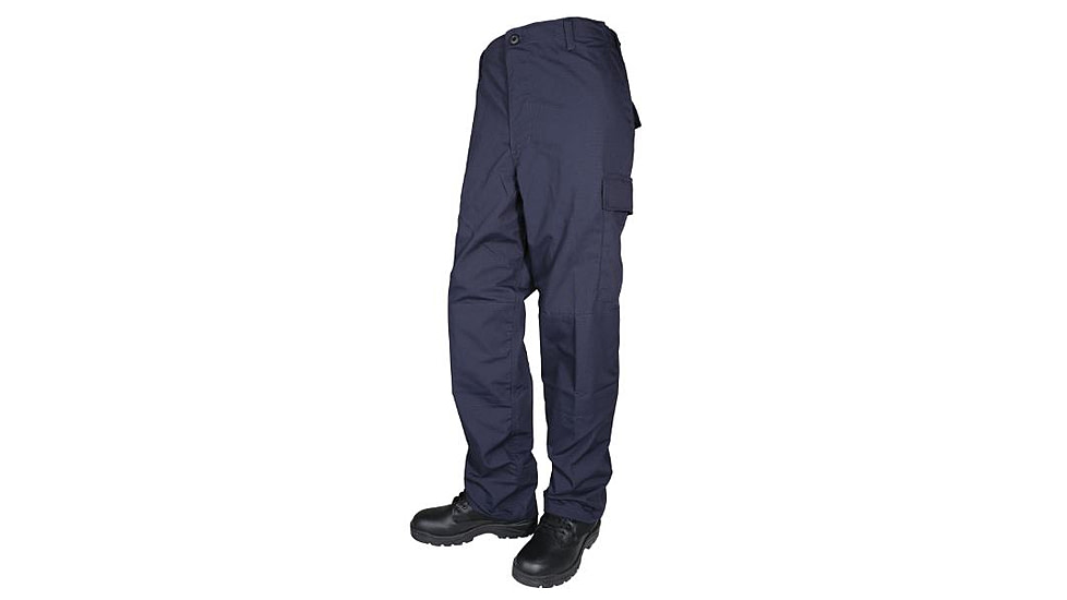Tru-Spec Mens Tru Basic P/C R/S W/ Zip Fly, Navy, Small, Regular 1828003