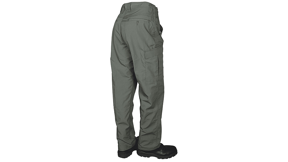 Tru-Spec Mens TRU Simply Tactical Pants, Polyester/Cotton Rip-Stop w/ Cargo Pockets, Olive Drab, 30, 1421083