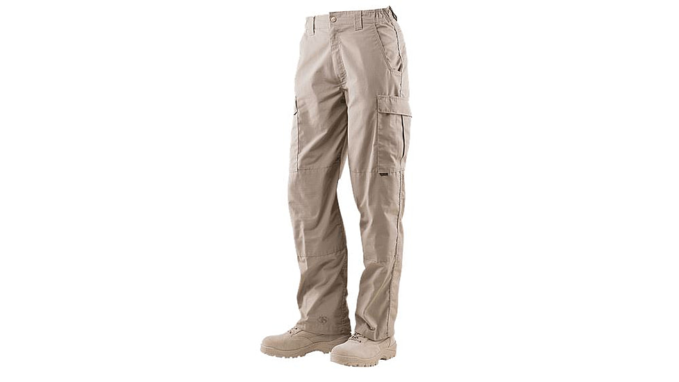 Tru-Spec Simply Tactical Khaki Poly Cotton Rip Stop with Cargo Pocket, W:28 U:37 1026082