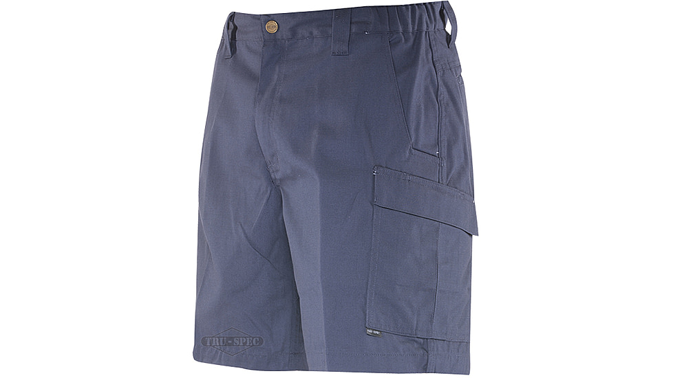 Tru-Spec Simply Tactical Navy Poly Cotton Rip Stop Shorts with Cargo Pocket, 60 4232018