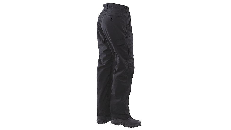 Tru-Spec Simply Tactical Black Poly Cotton Rip Stop with Cargo Pocket, W:28 U:37 1024082
