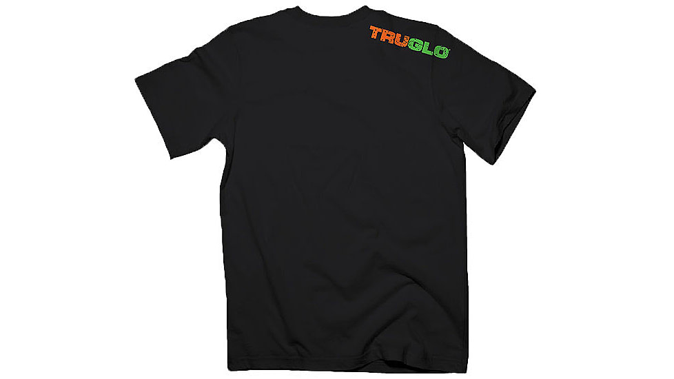 TruGlo Shirt Sprt Clays Ss Black Large - TG999T2L