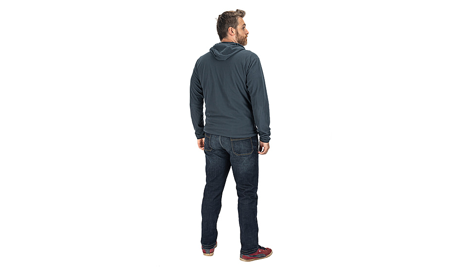 TRYBE Tactical All Purpose Denim Jean - Men's, Slim Fit, Blue/Medium wash, 44-36, TACJNSLMMD-44-36