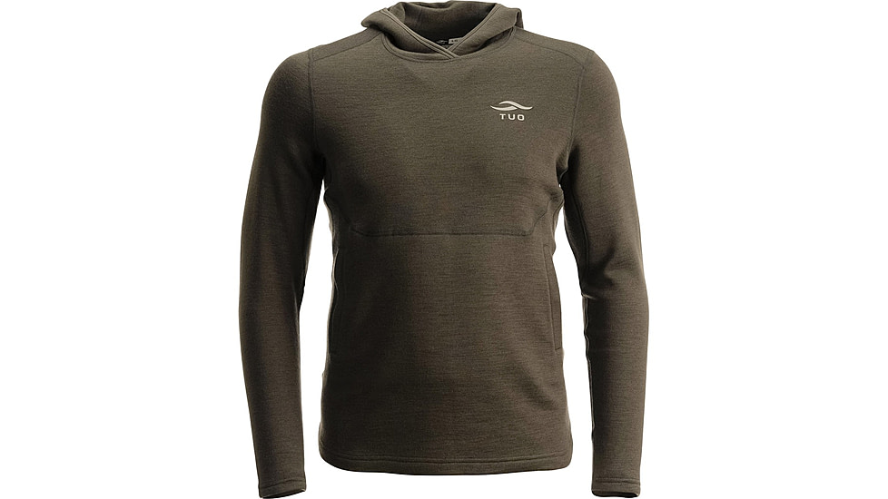 TUO Kinetic Merino 350 Hoodie - Men's, Green, Small, 9070117-2771200