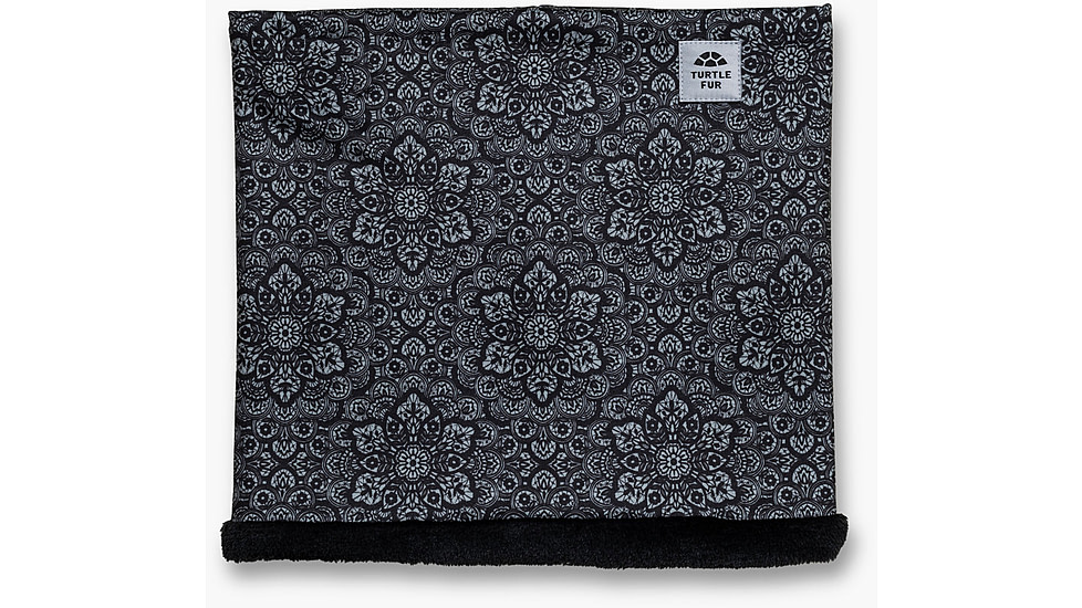 Turtle Fur Comfort Shell Lined Neck Warmer w/Comfort Plush, Snow Lace, One Size, 759242-2323-REG-ADUOS