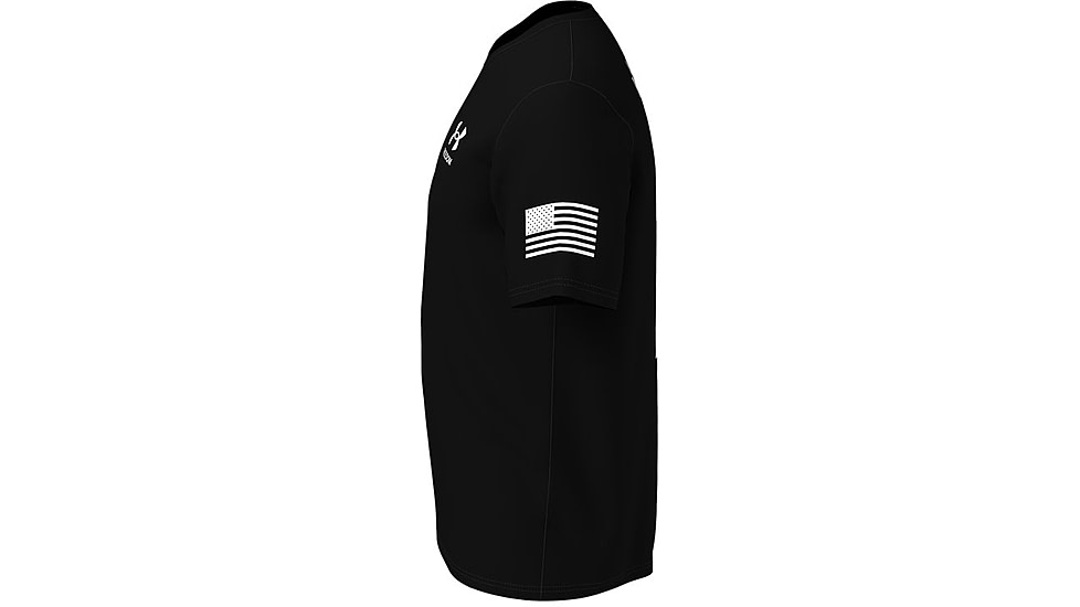 Under Armour New Freedom Flag T-Shirt - Mens, Black / White, 4XL, 13708100014X