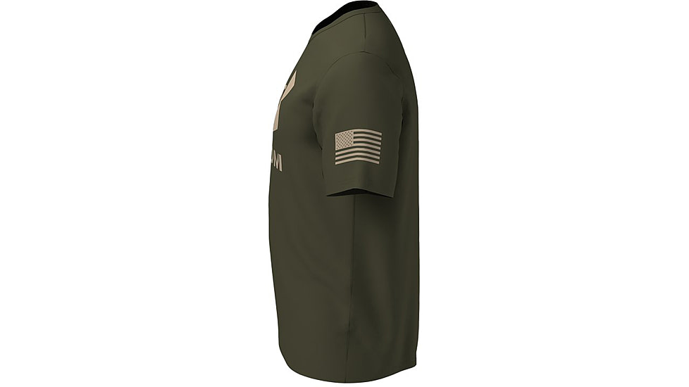 Under Armour New Freedom Logo T-Shirt - Mens, Marine OD Green, Large, 1370811390LG