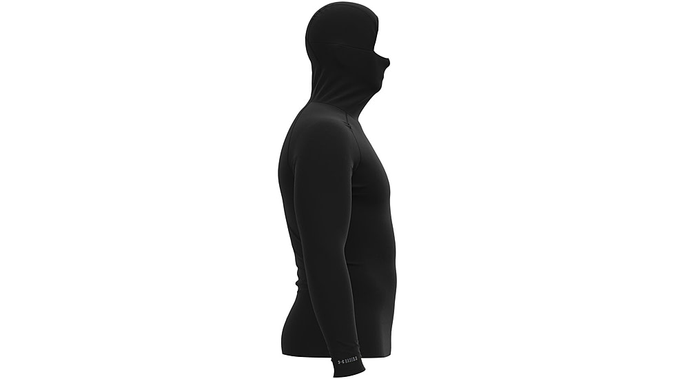 Under Armour Packaged Base 3.0 Hoodie - Mens, Black, 2XL, 13656850012X