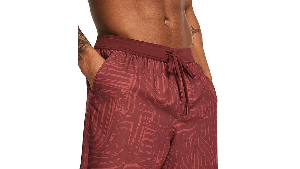 Under Armour Storm Shorebreak 2-in-1 Board Shorts - Mens, Cinna Red, Small, 1370030688SM