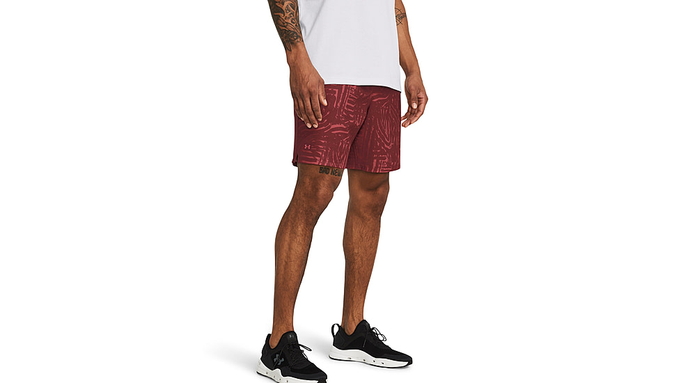 Under Armour Storm Shorebreak 2-in-1 Board Shorts - Mens, Cinna Red, Small, 1370030688SM