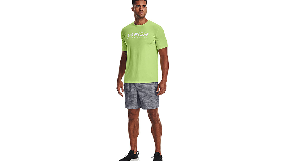 Under Armour Storm Shorebreak 2-in-1 Board Shorts - Mens, Mod Gray Fade Heather, Medium, 1370030011MD
