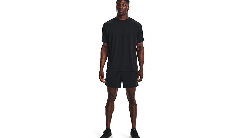 Under Armour Tac Academy Shorts - Mens, 5in, Black, Small, 1373669001SM