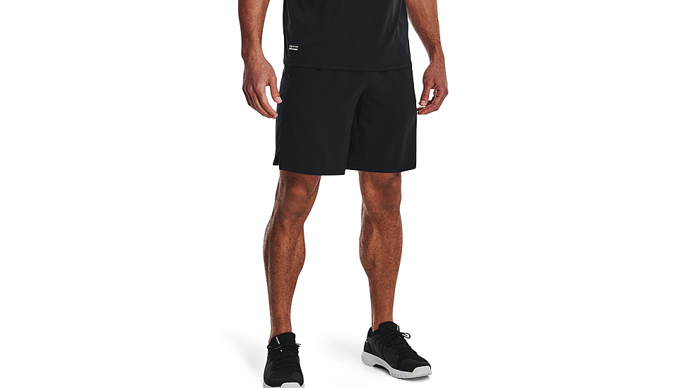 Under Armour Tac Academy Shorts - Mens, 9in, Black, Small, 1373670001SM