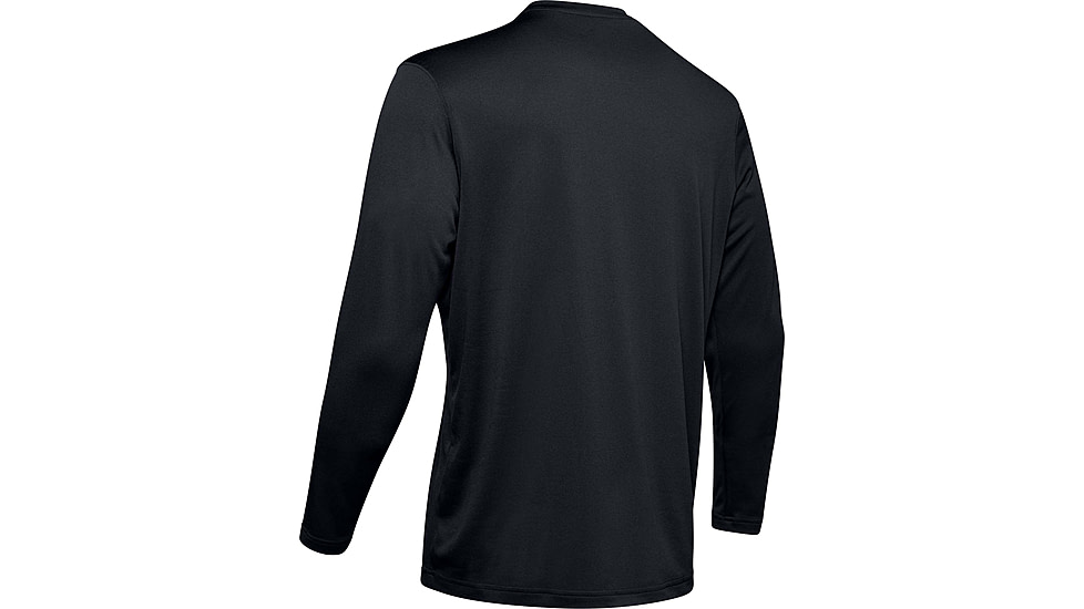Under Armour Tactical UA Tech Long Sleeve T-Shirt - Mens, Black, X-Large, 1248196001XL