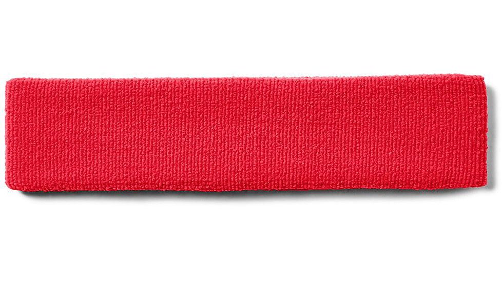 Under Armour UA Performance Headband, Red, One Size Fits All, 1276990600OSFA