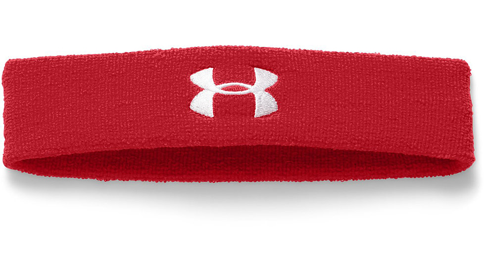 Under Armour UA Performance Headband, Red, One Size Fits All, 1276990600OSFA