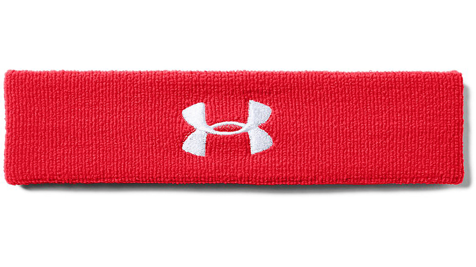 Under Armour UA Performance Headband, Red, One Size Fits All, 1276990600OSFA
