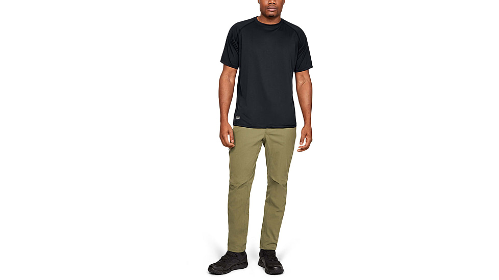 Under Armour UA Tactical Tech Short Sleeve T-Shirt - Mens, Black, X-Large, 1005684001XL