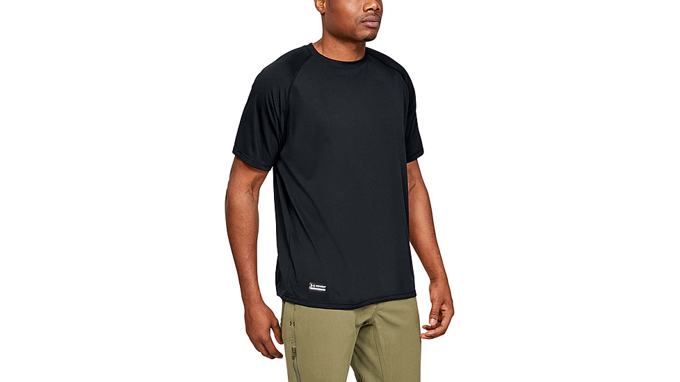 Under Armour UA Tactical Tech Short Sleeve T-Shirt - Mens, Black, X-Large, 1005684001XL