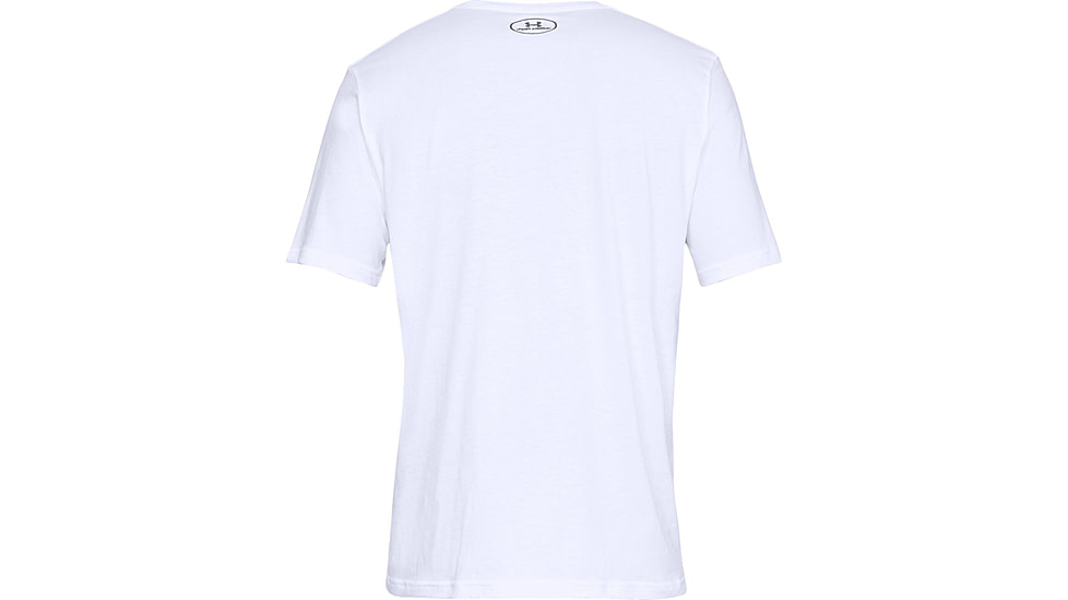 Under Armour UA Team Issue Wordmark Short Sleeve Shirt - Mens, Extra Large, White, 1329582100XL