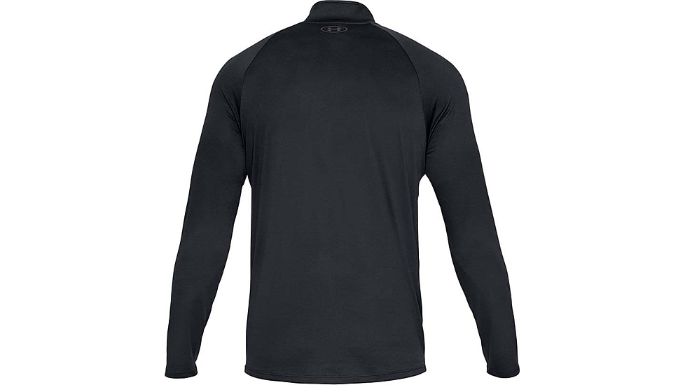 Under Armour UA Tech 1/2 Zip Long Sleeve Shirt - Mens, Black, 3X-Large, 13284950013X