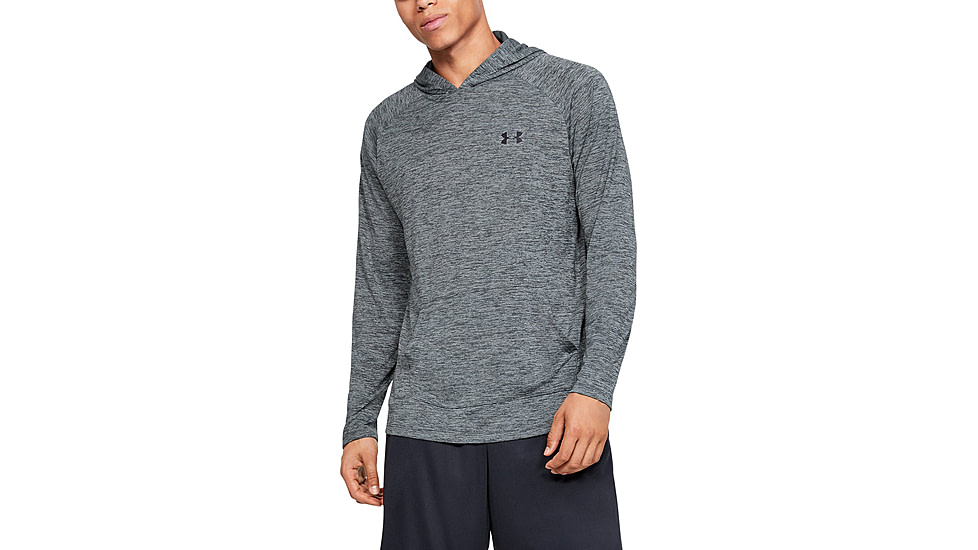 Under Armour UA Tech 2.0 Hoodie - Mens, Pitch Gray, 3X-Large, 13287030133X