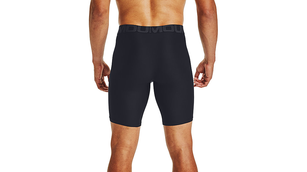 Under Armour UA Tech 9in Boxer 2 Pack - Mens, Black, Small, 1363622001SM