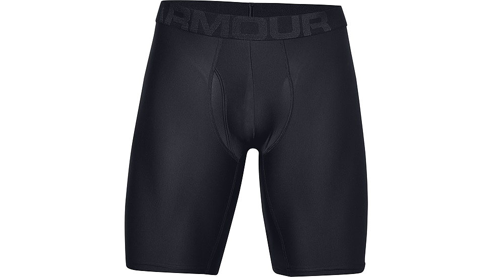 Under Armour UA Tech 9in Boxer 2 Pack - Mens, Black, Small, 1363622001SM