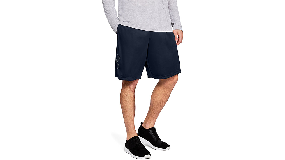 Under Armour UA Tech Graphic Shorts - Mens, Large, Academy, 1306443409LG