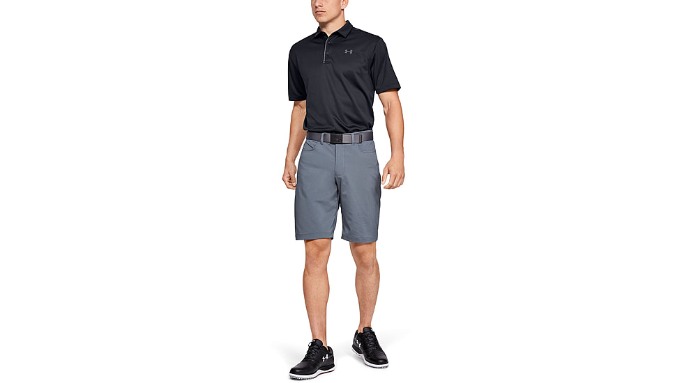 Under Armour UA Tech Polo - Mens, Black, Medium, 1290140001MD