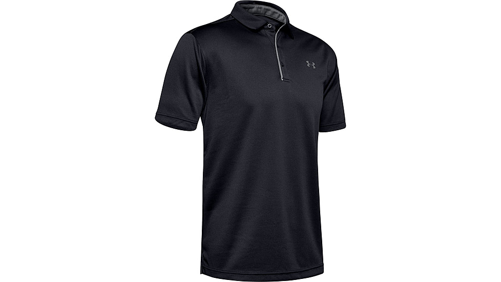 Under Armour UA Tech Polo - Mens, Black, Medium, 1290140001MD
