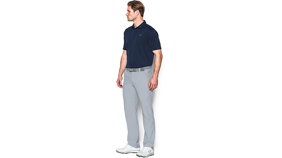 Under Armour UA Tech Polo - Mens, Midnight Navy, Medium, 1290140410MD