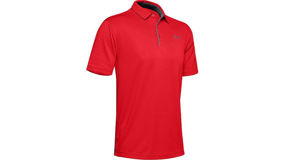 Under Armour UA Tech Polo - Mens, Red, 3X-Large, 12901406003X