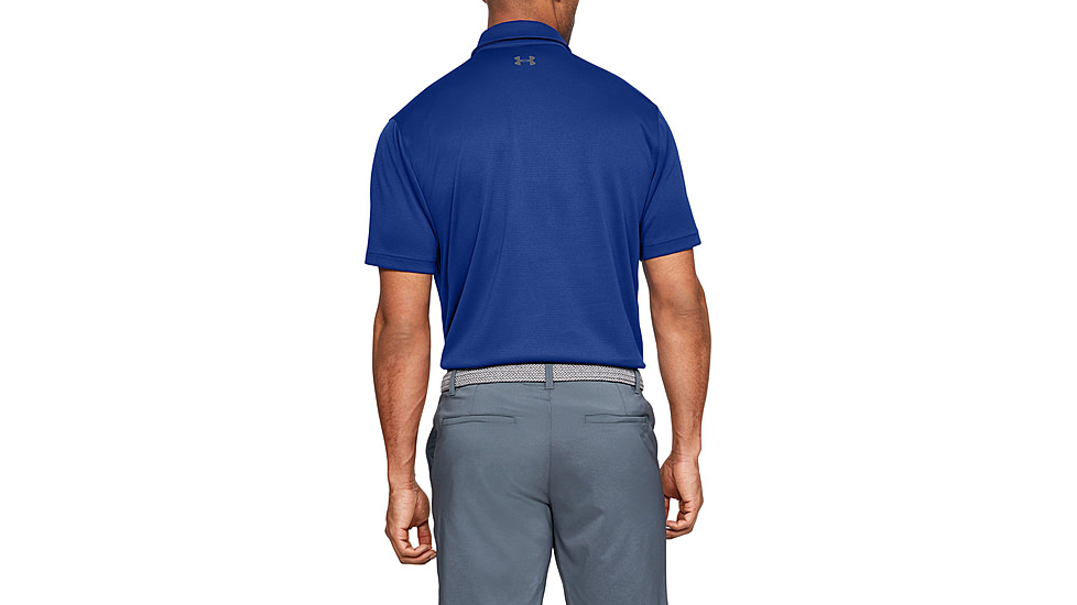 Under Armour UA Tech Polo - Mens, Royal, Medium, 1290140400MD