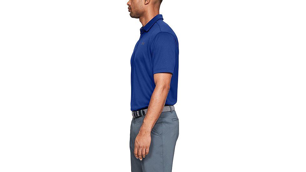 Under Armour UA Tech Polo - Mens, Royal, Medium, 1290140400MD