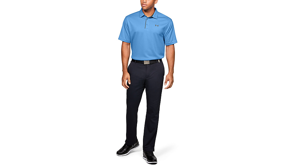 Under Armour UA Tech Polo - Mens, Carolina Blue, Small, 1290140475SM
