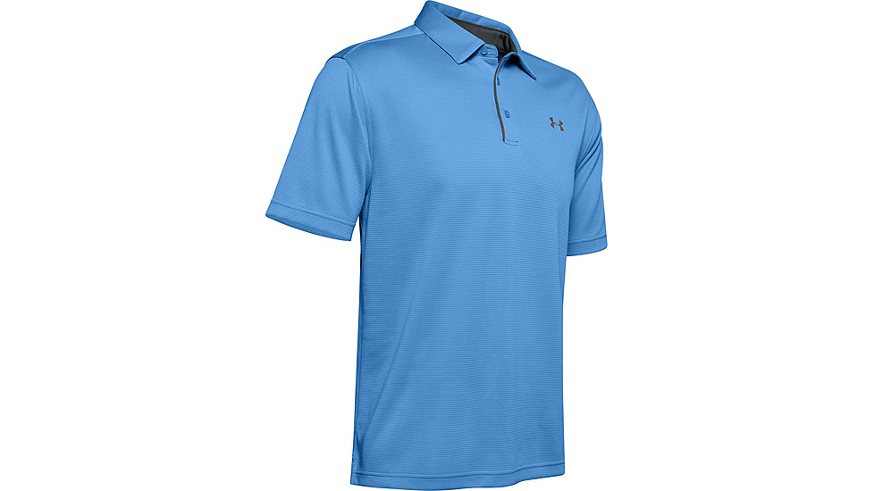 Under Armour UA Tech Polo - Mens, Carolina Blue, Small, 1290140475SM