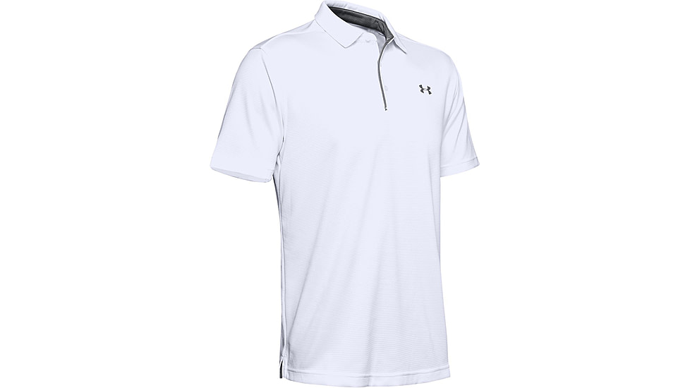 Under Armour UA Tech Polo - Mens, White, 3X-Large, 12901401003X