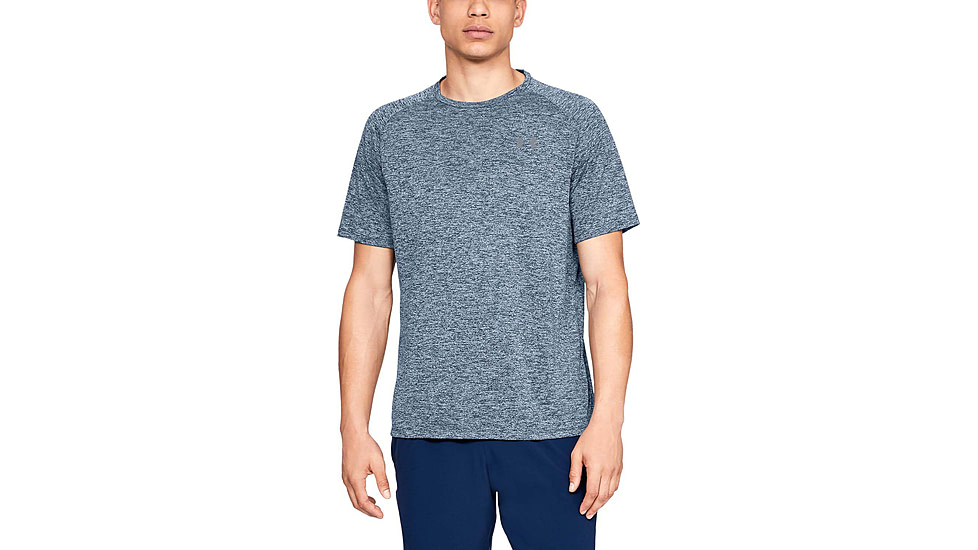 Under Armour UA Tech Short Sleeve Tee 2.0 - Mens, Tall, Academy, Large, 1326413409LGT