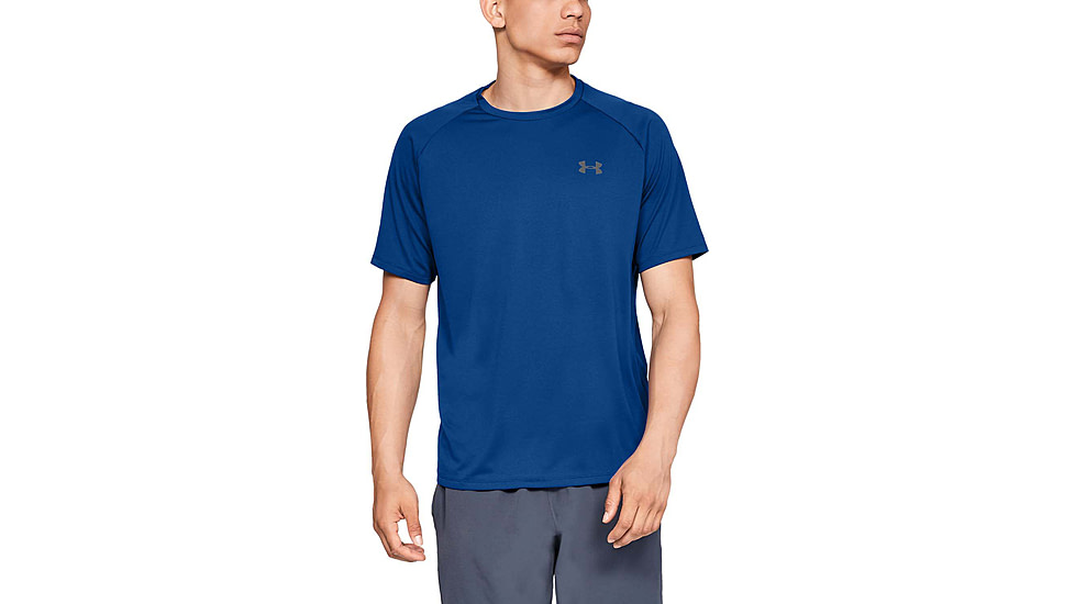 Under Armour UA Tech Short Sleeve Tee 2.0 - Mens, Royal, 2X-Large, 13264134002X