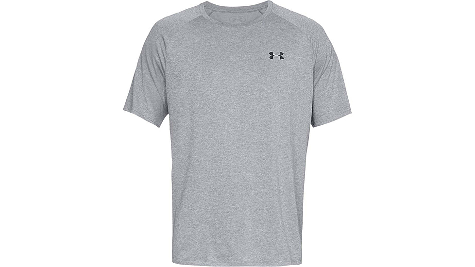 Under Armour UA Tech Short Sleeve Tee 2.0 - Mens, Steel Light Heather, 2X-Large, 13264130362X