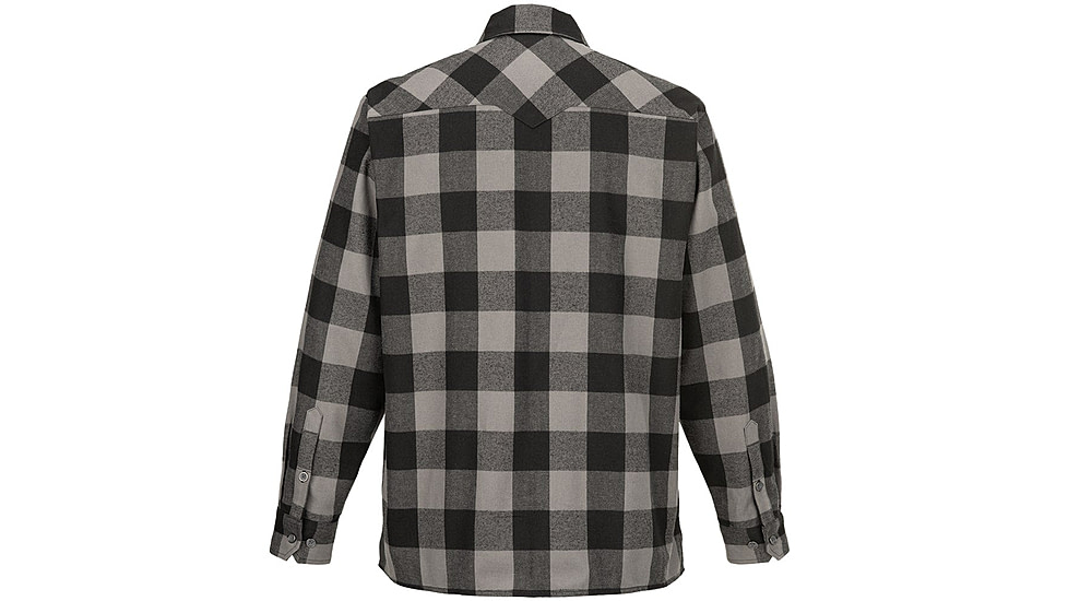 Vertx Canyon Valley Flannel Long Sleeve Shirt - Mens, Marshland Grey Plaid, Extra Large, F1 VTX1501 MSHGP XLARGE N/A
