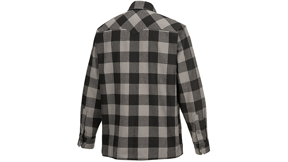 Vertx Canyon Valley Flannel Long Sleeve Shirt - Mens, Marshland Grey Plaid, Extra Large, F1 VTX1501 MSHGP XLARGE N/A