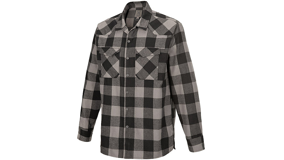 Vertx Canyon Valley Flannel Long Sleeve Shirt - Mens, Marshland Grey Plaid, Extra Large, F1 VTX1501 MSHGP XLARGE N/A