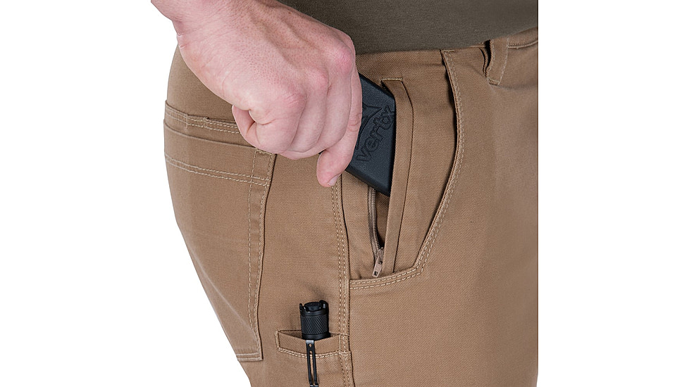 Vertx Delta Stretch 2.1 Pants - Mens, Waist 34 in, Inseam 36 in, Tobacco, F1 VTX1702 TB 34 36