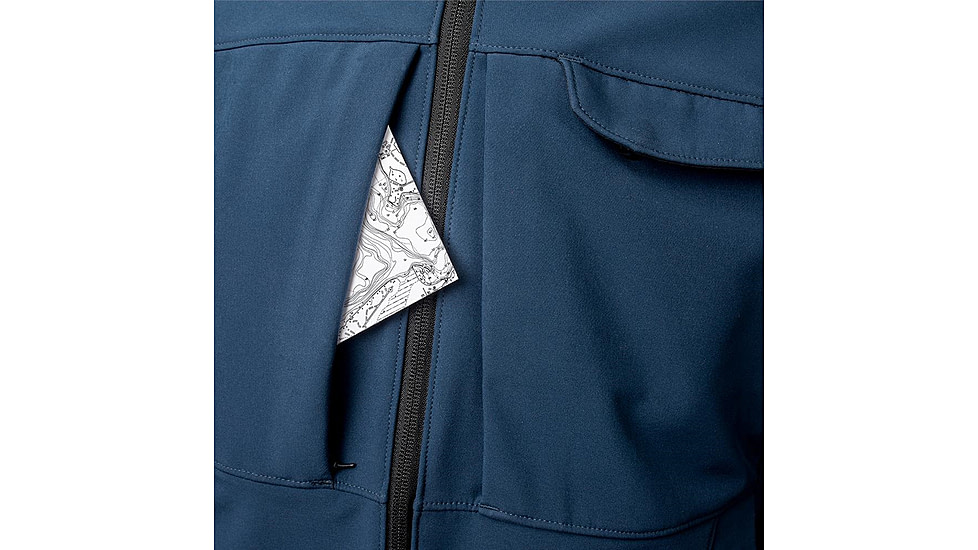 Vertx Downrange Softshell Jacket - Men's, Bering Blue, Extra Large F1 VTX8830 BB XLARGE